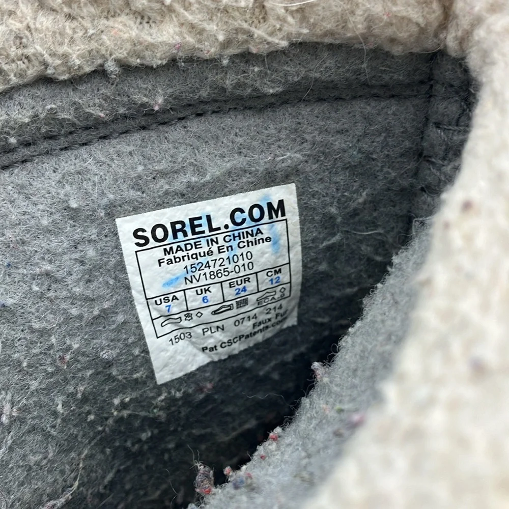 Sorel Yoot Pac Nylon Winter Boots (toddler size 7)